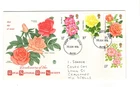 1976 NATIONAL ROSE SOCIETY - BATH CDS STUART FDC FROM COLLECTION O34