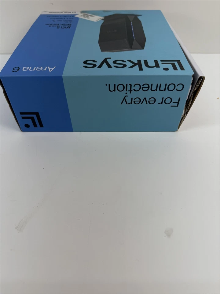 Linksys ARENA 6 AX1800 WIFI 6 Dual-Band Mesh Router E7350 Black Open Box - Image 4 of 4