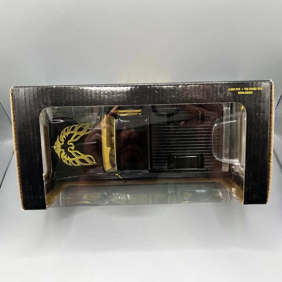 M2 Machines 1/24 1976 GMC Sierra Grande 15- Custom Trans Am Black Chase  - Image 2 of 4