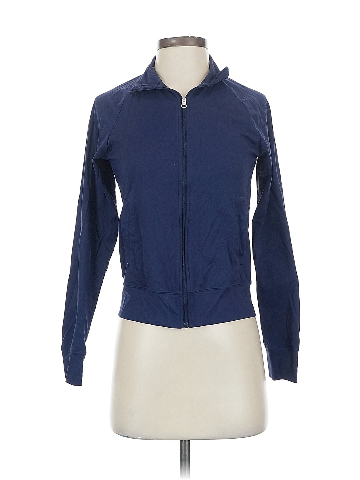 Aerie Women Blue Track Jacket XXS - image 1