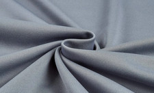 Gray Polyester Scuba double Knit Fabric BY THE YARD