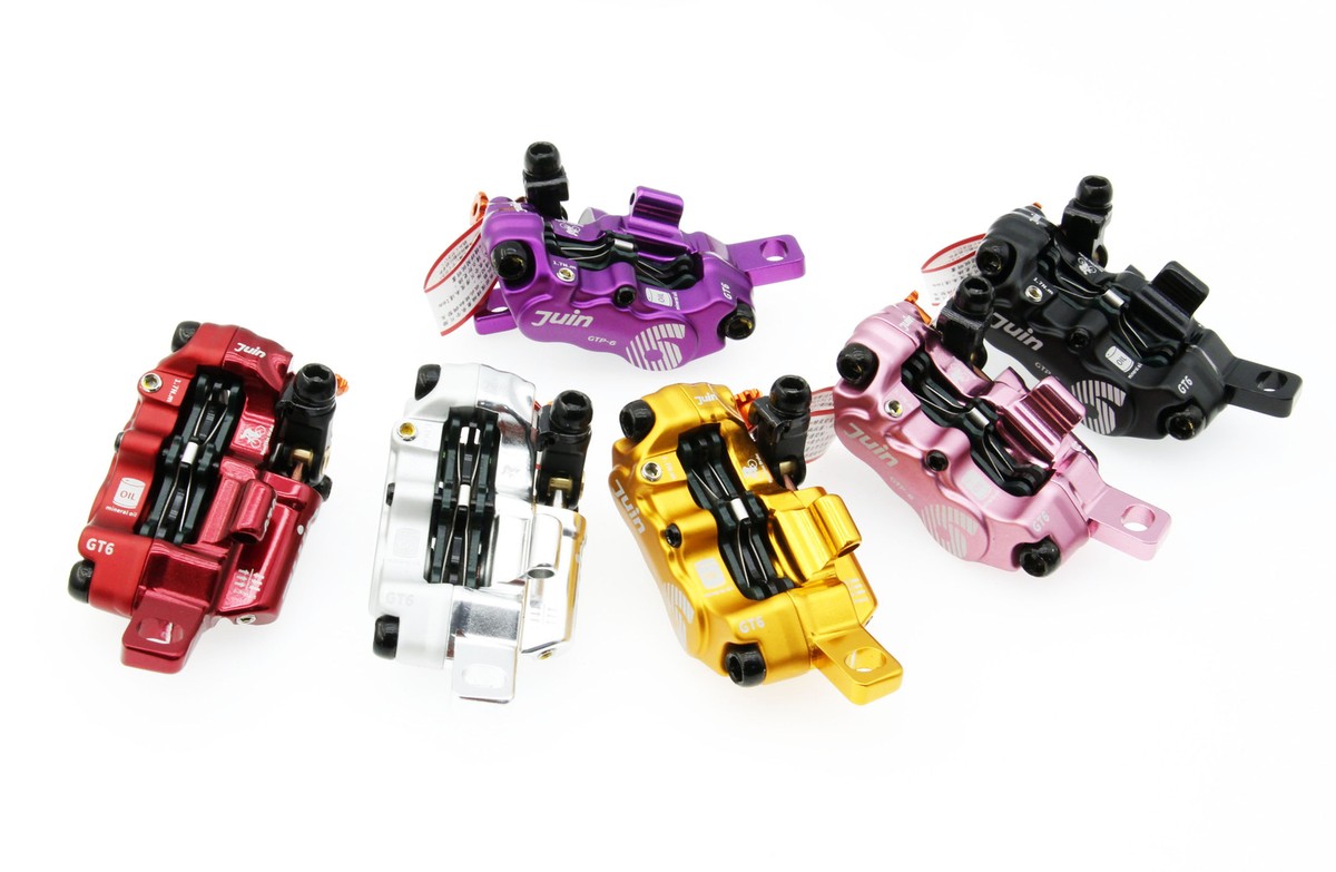 Vélo Hydraulique Freins À Disque Set Vtt Hydrauliques Freins Avant Arrière Pour Vtt Rouge[n2712