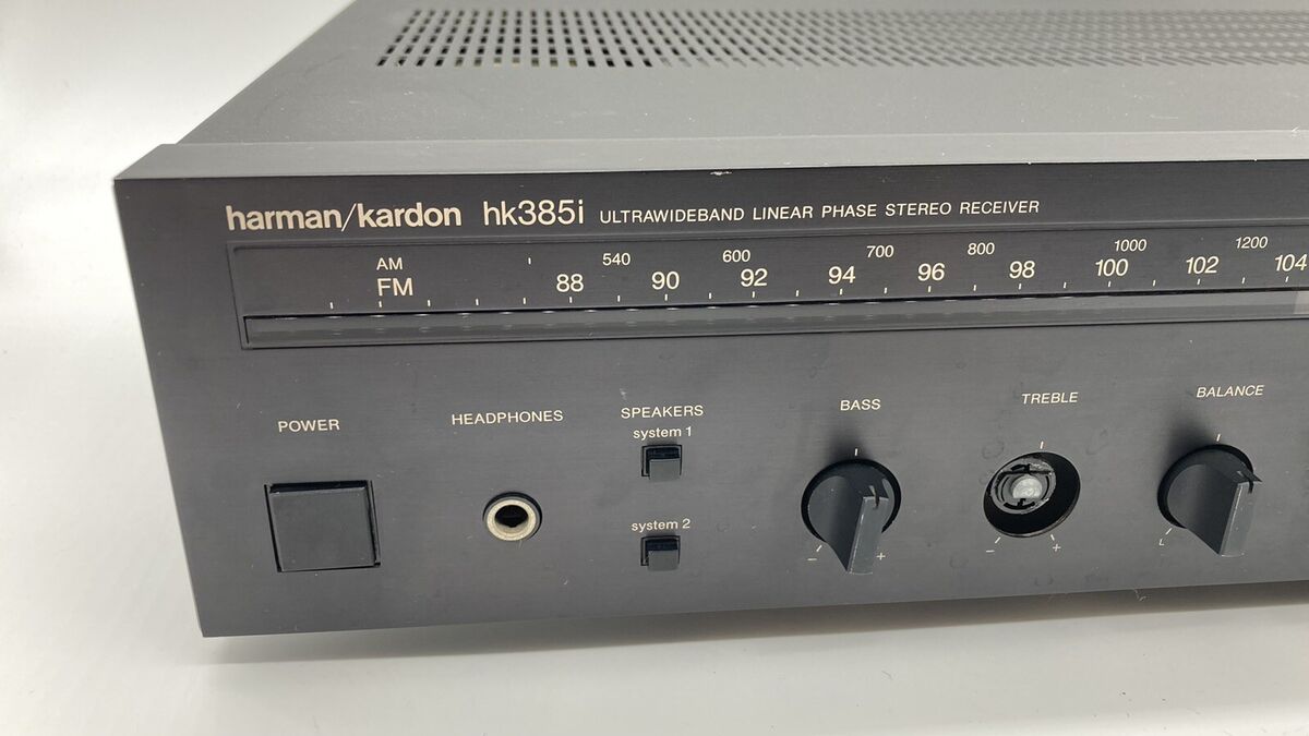 Harman Kardon HK385I Ultrawideband Linear Phase Stereo Harman Kardon HK385I Ultrawideband Linear Phase Stereo