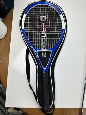 Wilson n Code Npower Tennis Racquet 4 1/2” Grip W/ Case Near Mint