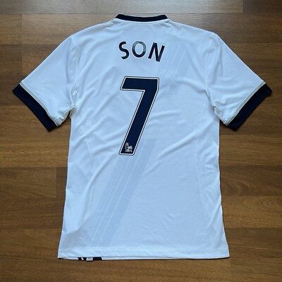 TOTTENHAM UNDER ARMOUR 2015/2016 FOOTBALL HOME JERSEY #7 SON SIZE