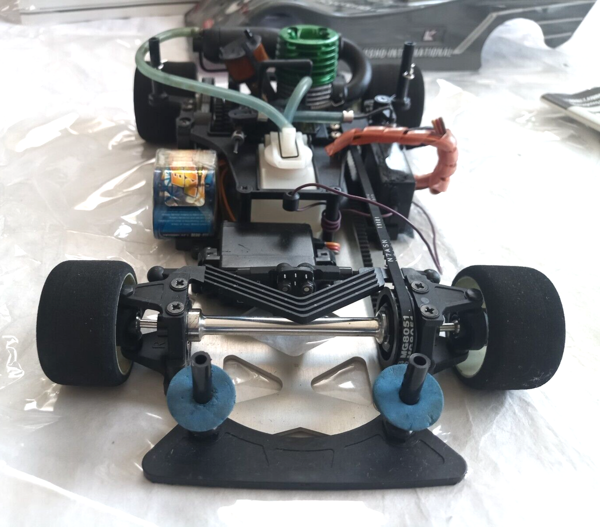 京商　SPADA 09エンジンカー Kyosho SPADA 09 w/SIRIO 09 Engine Includes 1:12 Scale 4WD