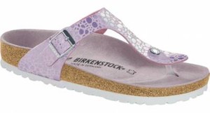 birkenstock metallic stones lilac