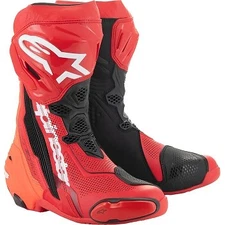 Alpinestars Supertech R Vented Boots Bright Red 12.5 2220121-3029-48