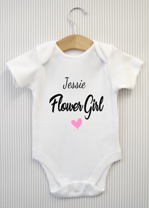 flower girl baby grow