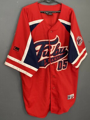 VINTAGE MEN'S 1992 FUBU SPORTS 05 COLLECTION SHIRT JERSEY MAILLOT