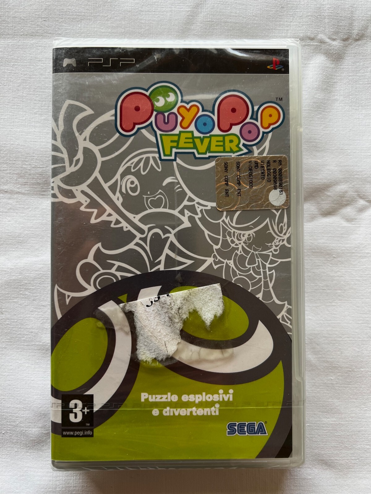 Puyo Pop Fever Sony PSP SEALED PAL ENGLISH Italian Free Region