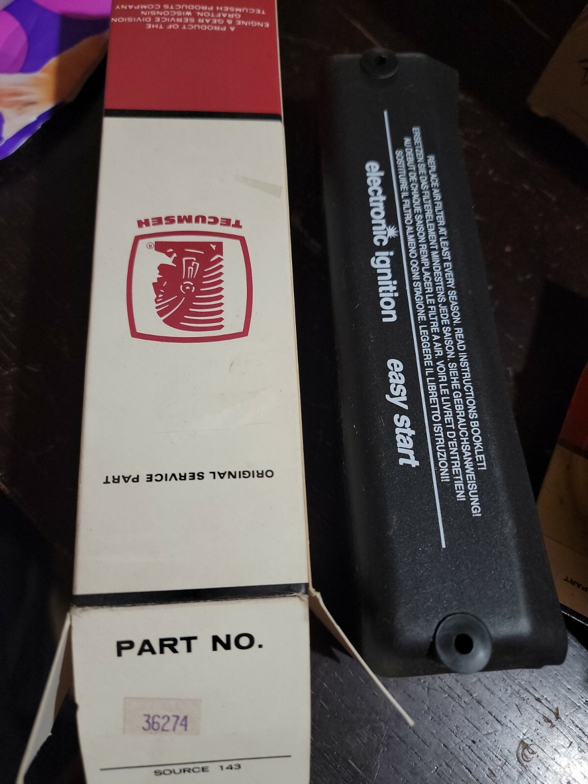 Tecumseh tvs115 Air Filter Cover 36274 Nos eBay