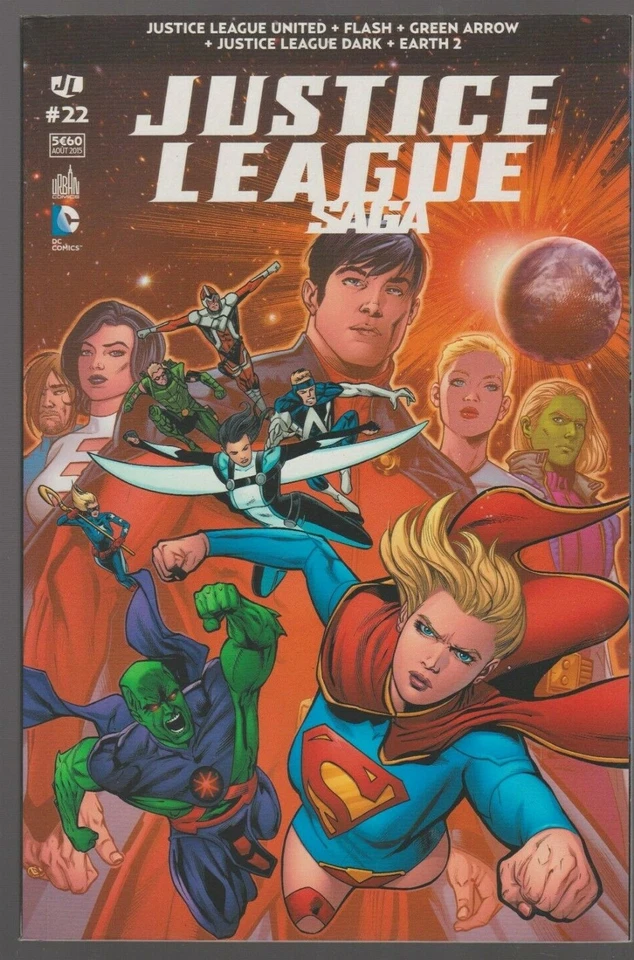 JUSTICE LEAGUE SAGA N° 22 DC Comics URBAN août 2015 - Photo 1/1