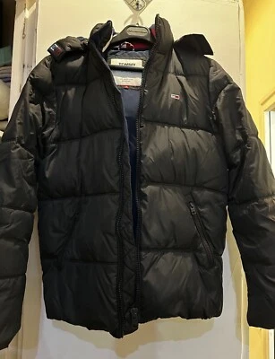 TOMMY HILFIGER JEANS - BOMBER HOMME (taille S) - TRES BON ETAT - Photo 1/3