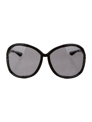 Tom Ford Black Oversized Sunglasses with Case Tom Ford Icon Collection TF1202 01A Sunglasses - US main image 3
