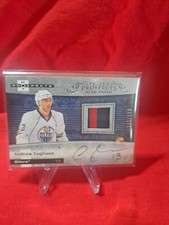 2007-08 Hot Prospects #208 Andrew Cogliano RC Auto Jersey /399