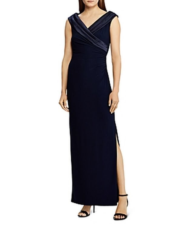 portrait collar evening dress Secondhand ON LINE Dresses main image 0