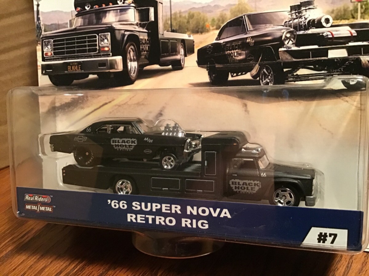 2019 HW Car Culture Team Transport Black Hole '66 Super Nova