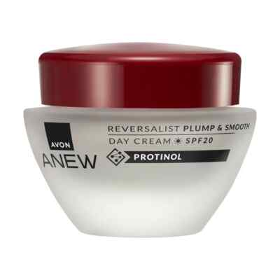 NEW Avon Anew Reversalist Plump & Smooth Day Cream Protinol SPF 20 1.7 fl oz