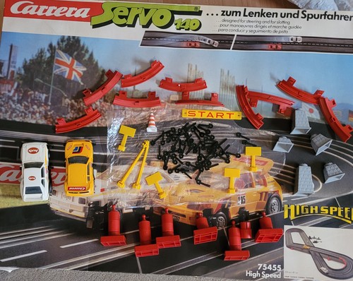 Carrera Servo 140 - HIGH SPEED / 75455 / +Schleifer neu/Bahnstückverriegelungen/ - Bild 3 von 7