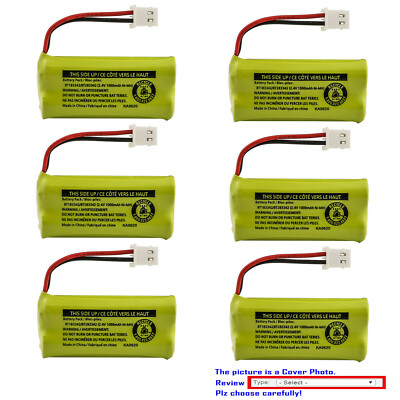 Kastar BT183342 BT283342 NiMH Battery for Interstate Batteries ATEL0068 TEL0068