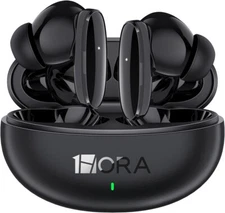 1 Hora Wireless Earphones Bluetooth 5.3, in-Ear Headphones with Charging case...
