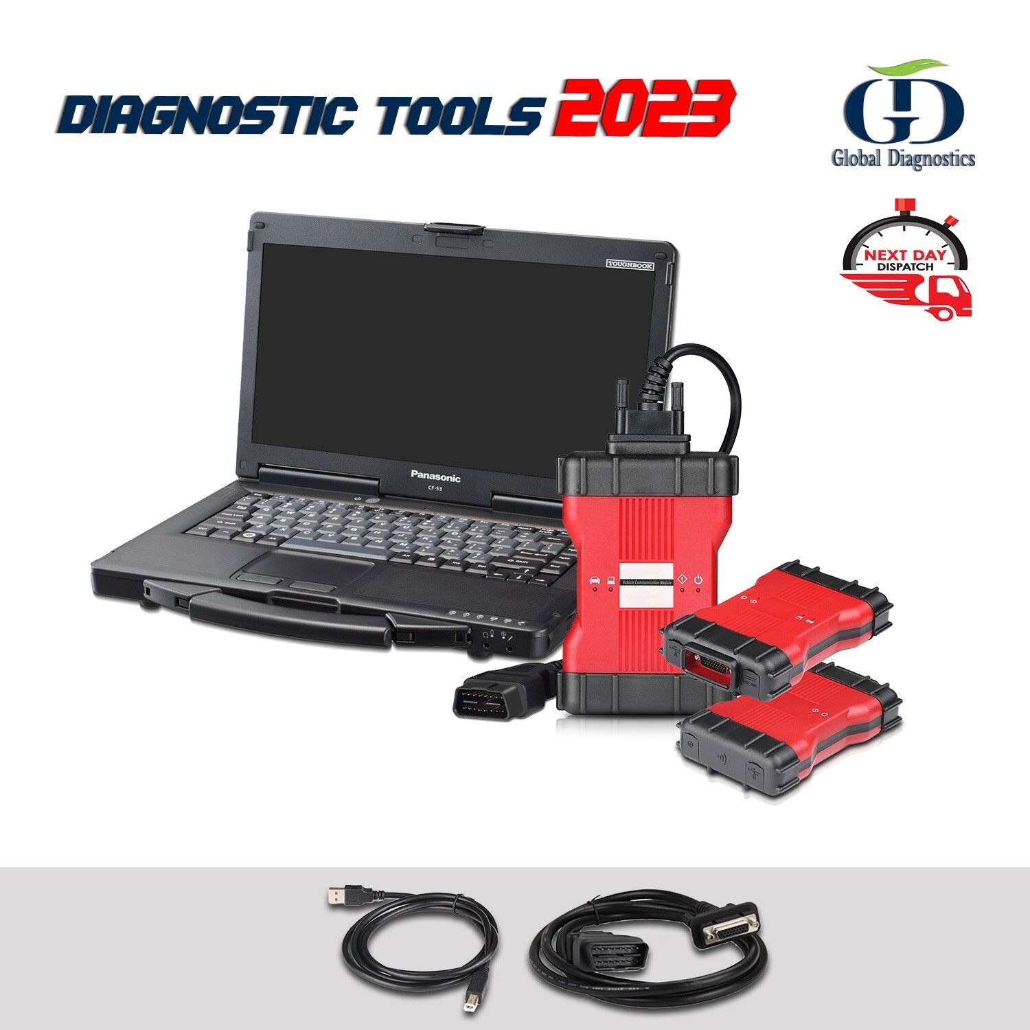 Dealer Diagnostics 2024 VCM2 for FORD program IDS FDRS with CF52 IO