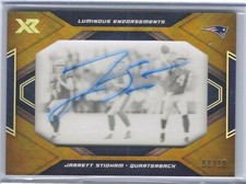 JARRETT STIDHAM 2019 PANINI XR GOLD FOIL LUMINOUS ENDORSEMENTS AUTO RC #D 8/10