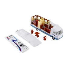 Alloy RV Model Motorhome Toy Pull Back RV Vehicle Toy for Kids Boys Gift
