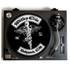 MOTLEY CRUE Turntable Slipmat for Vinyl Records 12" DJ Slip Mat glam heavy metal