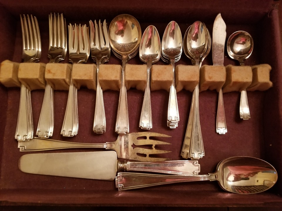 Gorham Etruscan Sterling Flatware eBay