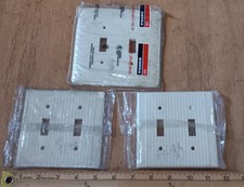 Lot of 3 Outlet Covers - NOS
