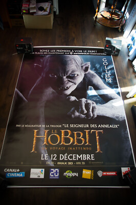 THE HOBBIT UNEXPECTED JOURNEY C French Shelter D/S Movie Poster Original 2012