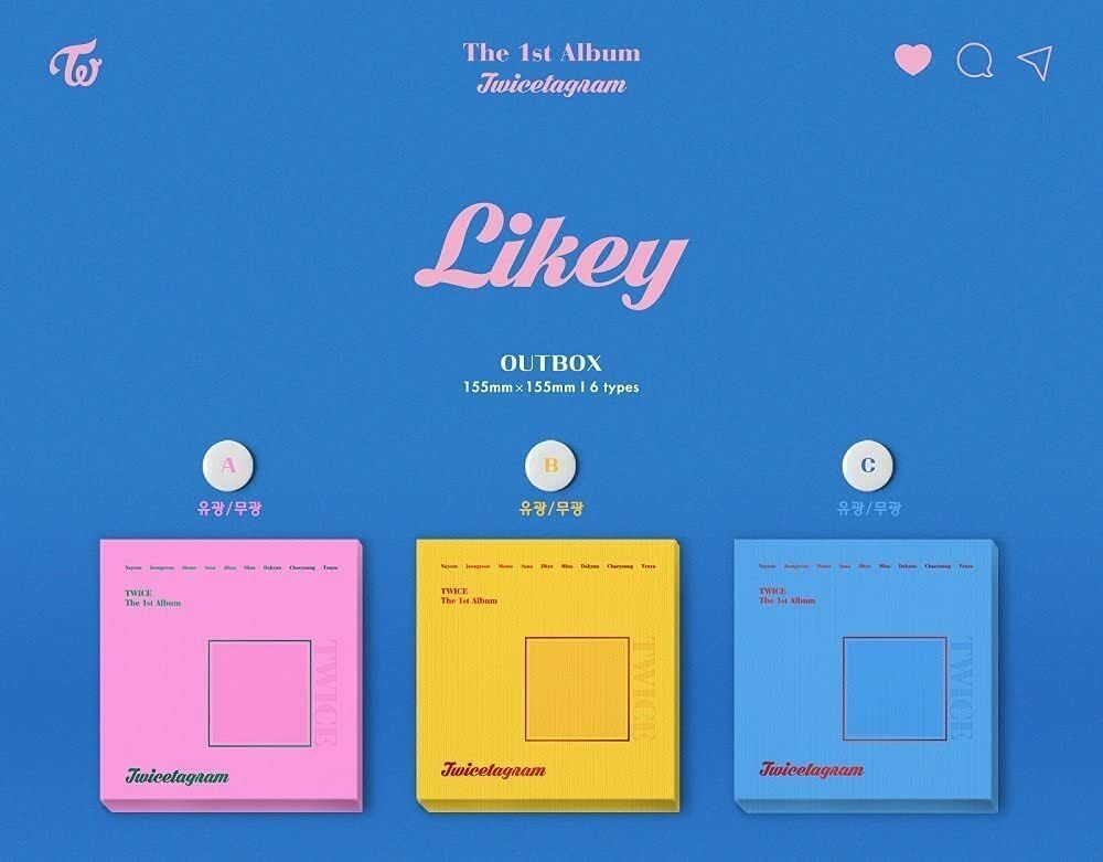 TWICE - TWICETAGRAM (Vol.1) CD+108p Photobook+Sticker+Photocards+