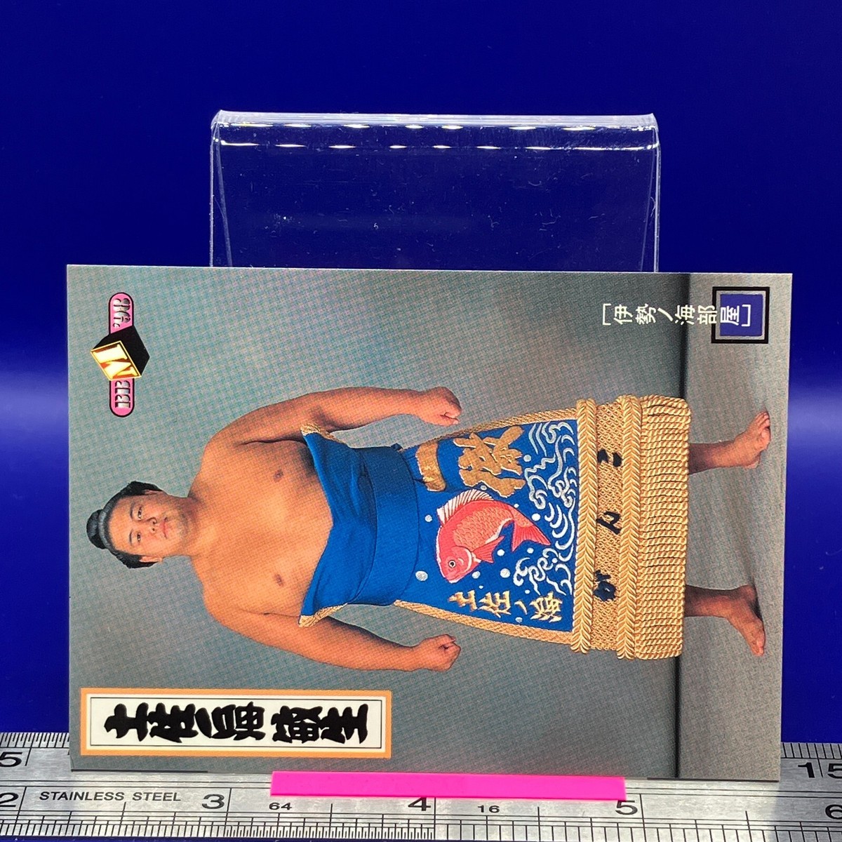 タレントカード rm Tosanoumi Toshio Sumo Wrestler Trading Card BBM 1998 TCG Vintage