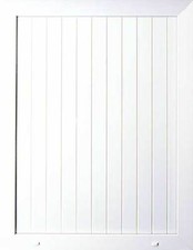 PVC uPVC White Half Door Panel 24mm 28mm 790mm x 950mm <T+G>