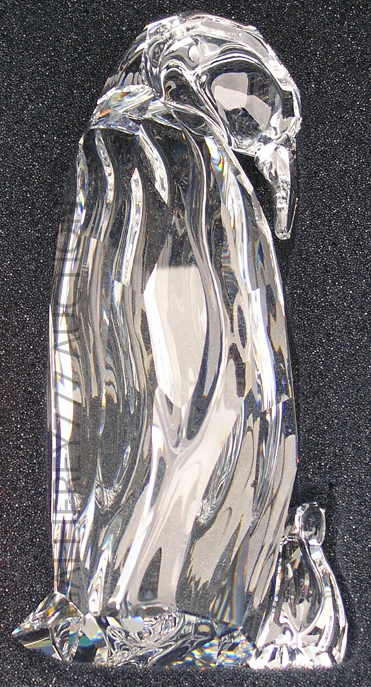 New SWAROVSKI MOTHER/BABY PENGUIN CRYSTAL FIGURINE