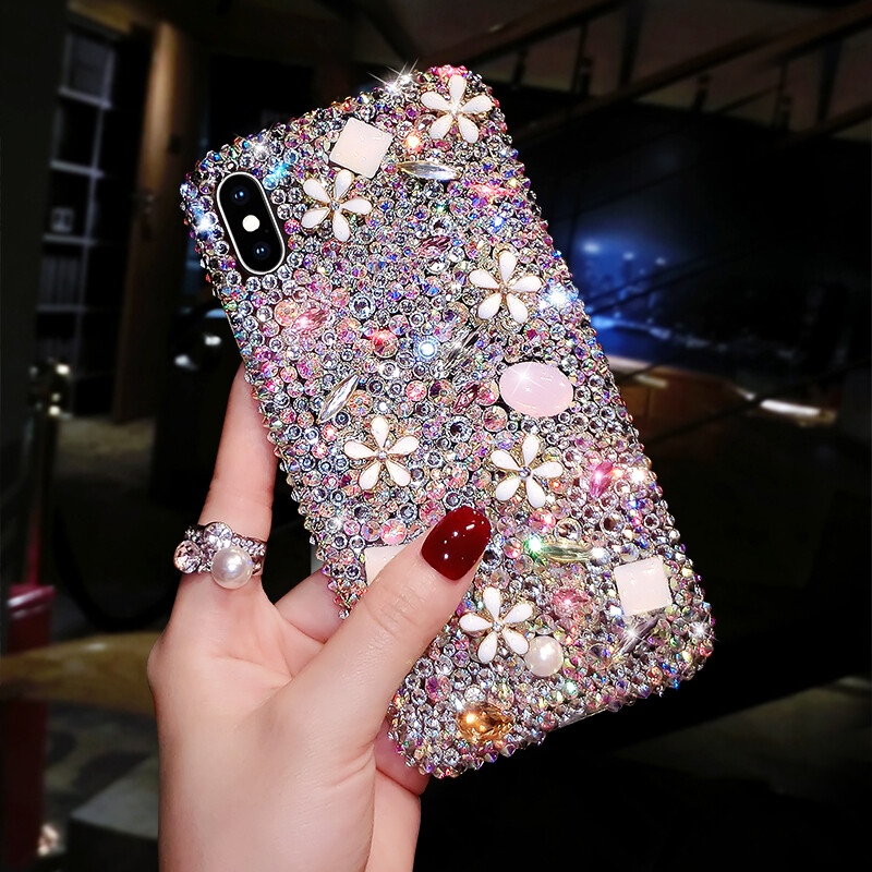 Custodia Di Lusso Con Glitter E Diamanti Per IPhone 17 Air 16 Pro - Foto 8