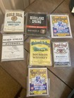 Vintage Lot Whiskey Labels Gold Seal Highland Spring Royal Knight Silver Streak