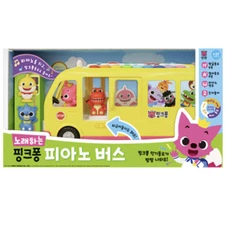 Pinkfong Shark Fam Singing Piano Bus Melody Toy Korean English Songs