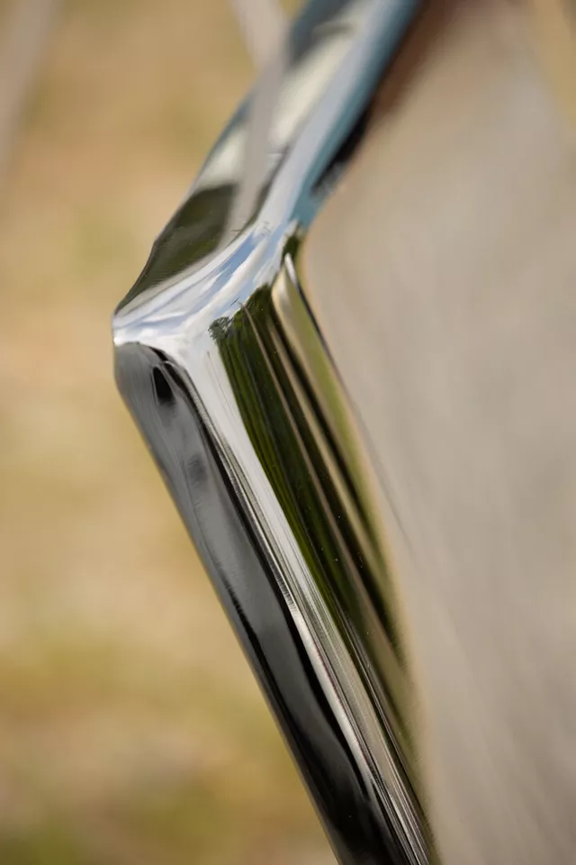 Parachoques cónico cromado Ford serie L EE. UU. Se adapta a L9000 LN LT L8000 L800 L900 LTN Foto 3 de 4