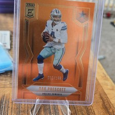Panini 2025 Donruss Elite Dak Prescott Dallas Cowboys #29 Orange /199