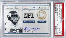 2012 Playoff Prestige NFL Passport Signatures Rueben Randle #30 PSA 10 Auto 14gy