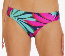 Trina Turk Swimwear Size 6 Wailea Tab Hipster Bikini Bottom Cheeky Floral