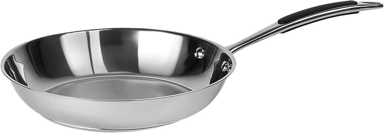 Prochef 28cm Stainless Steel Frying Pan Suitable All Hobs Induction & Oven Safe