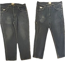 2 Pair Of Tyndal FRMC FIRE RESISTANT Blue Jeans Size 36x30 Work Pants USA MADE