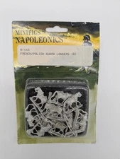 Minifigs Napoleonics N145 French/Polish Guard Lancers (8) New SHIPS FREE