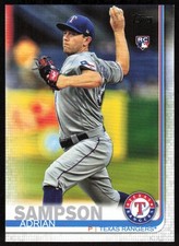 2019 Topps Update #US219 Adrian Sampson RC   - FREE SHIPPING