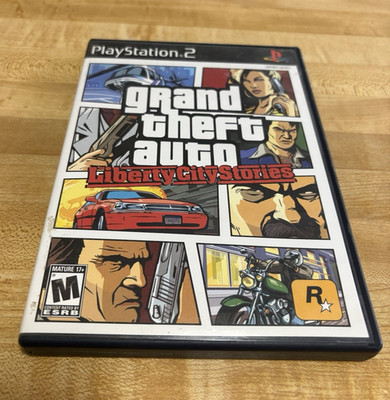 Rockstar Games Grand Theft Auto: Liberty City Stories PS2 (2006) w/ manual