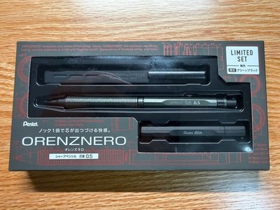 Pentel Orenznero 0.5mm Black Limited Set PP3005-AST Japan for sale